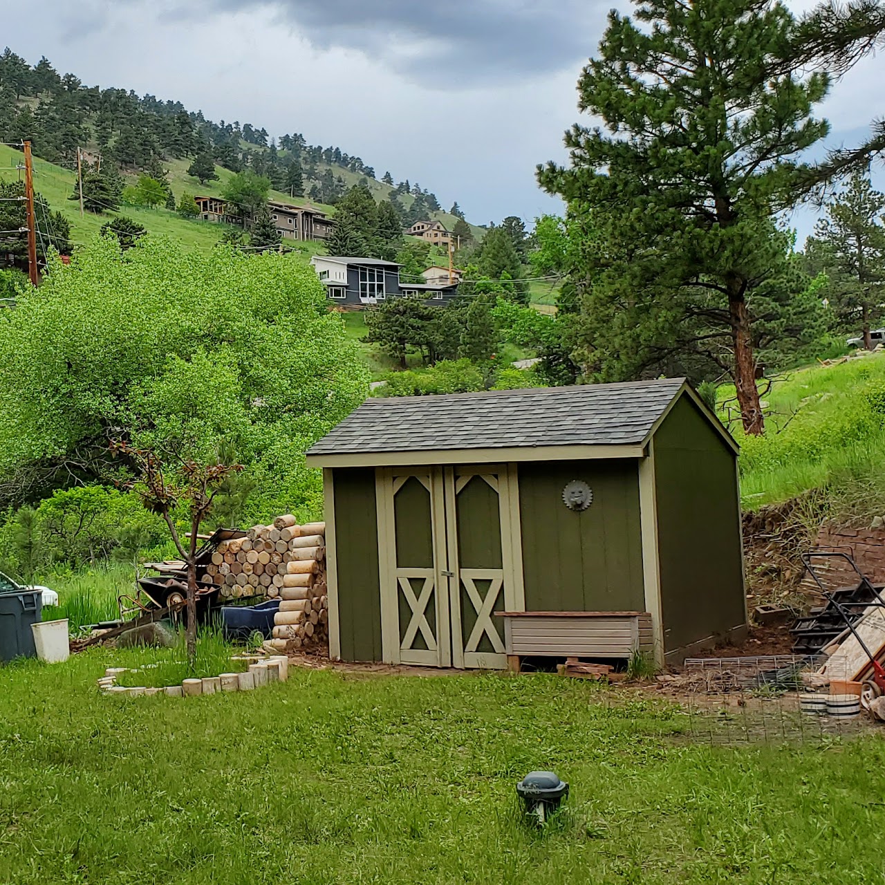 Denver house exterior repaint before and after after