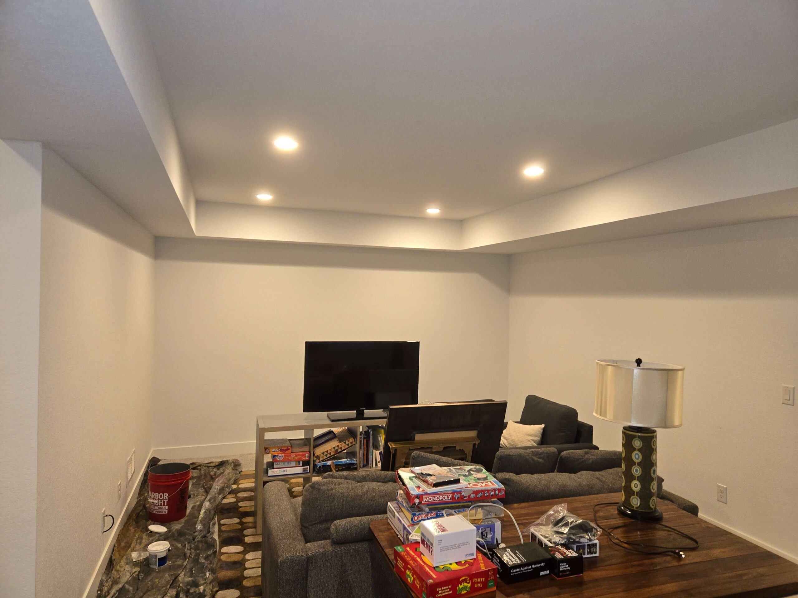 Interior repaint before