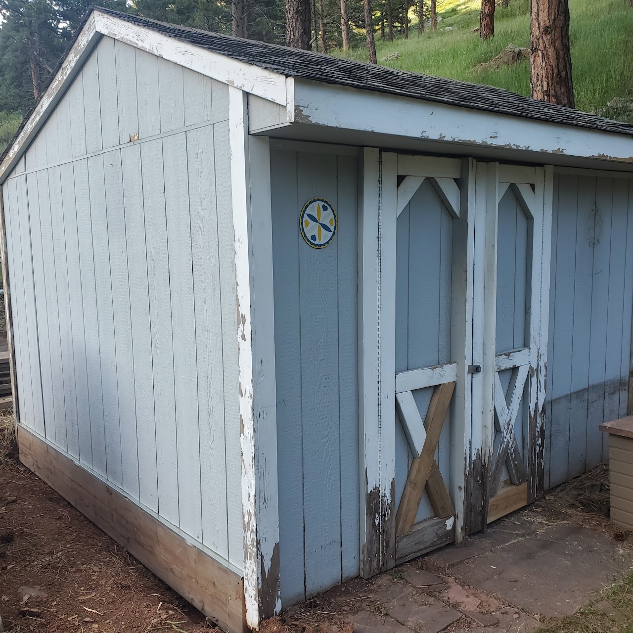 Denver house exterior repaint before and after before