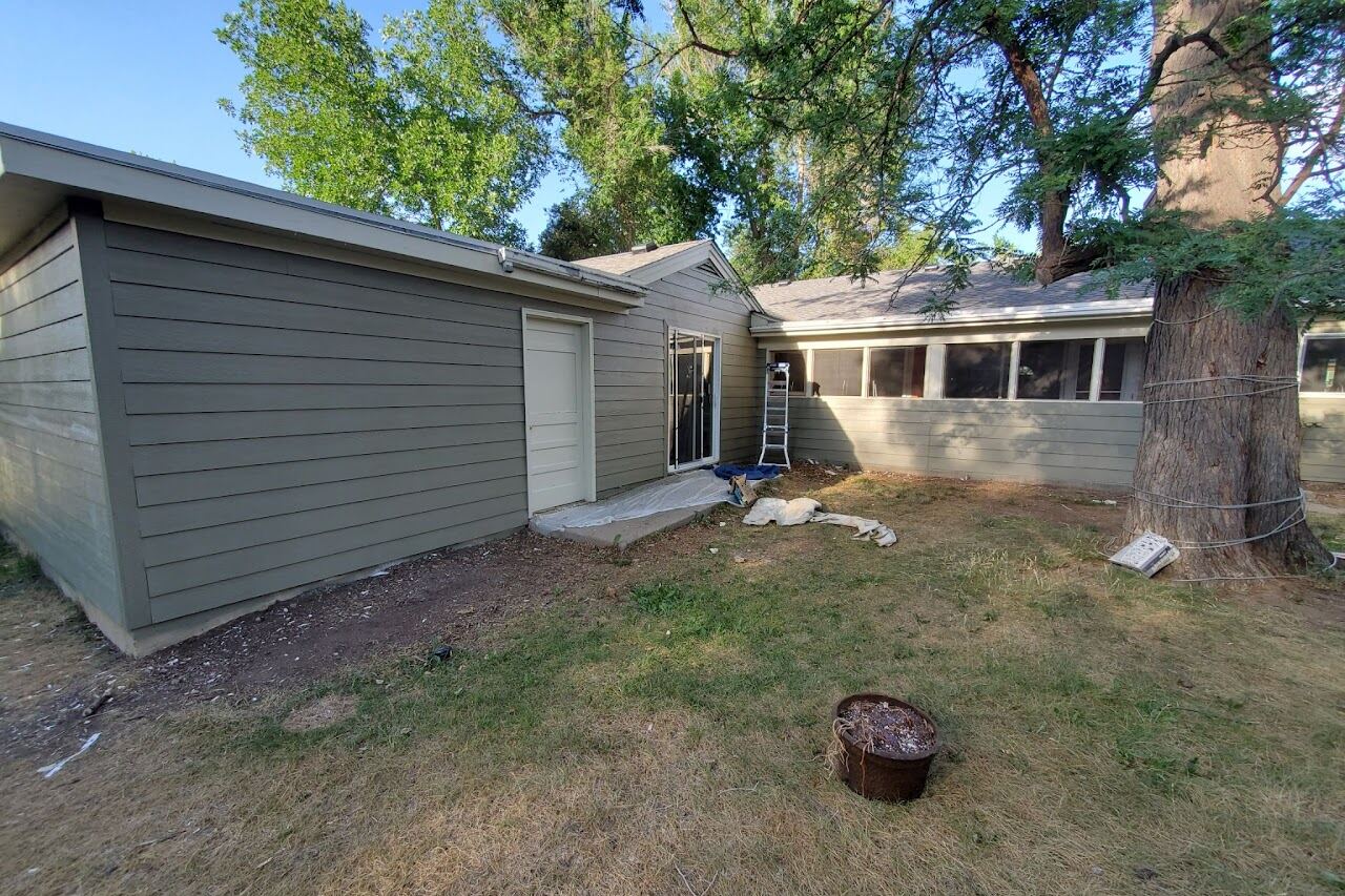 Exterior painting project